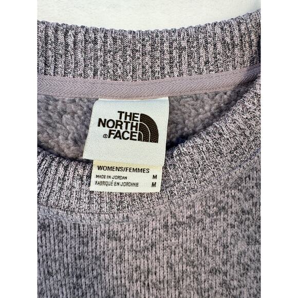 The North Face Womens Pink Sweater Sweatshirt Pullover Medium Active Top - Picture 6 of 9